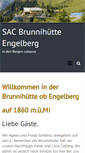 Mobile Screenshot of brunnihuette.ch